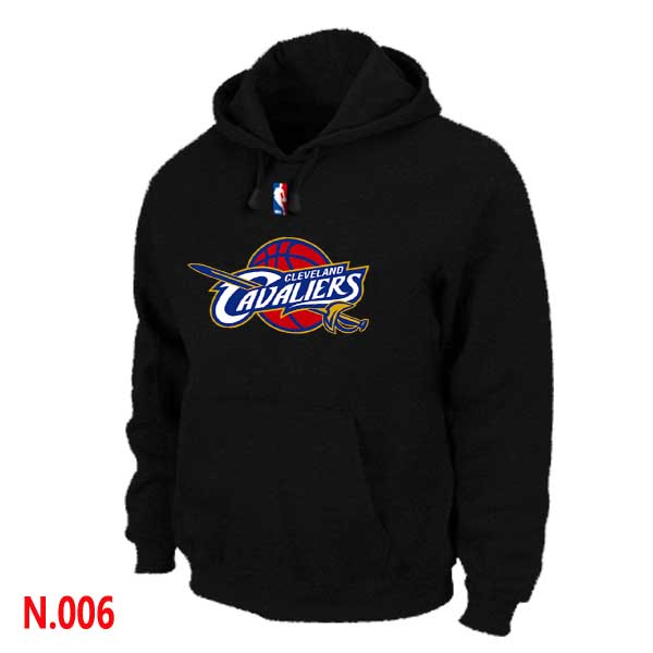 Mens Cleveland Cavaliers Black Pullover Hoodie - Click Image to Close